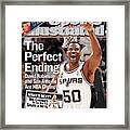 The Perfect Ending David Robinson And San Antonio Are Nba Sports Illustrated Cover Framed Print