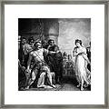 The Philistines Took Framed Print