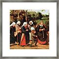 The Procession Of The Bride Framed Print