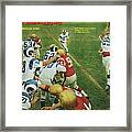 The Puzzling Los Angeles Rams Sports Illustrated Cover Framed Print