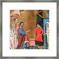 The Raising Of Lazarus, C1268. Artist Framed Print