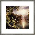 The River Of Light By Frederic Edwin Church Framed Print