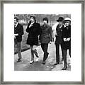The Rolling Stones In Green Park Framed Print