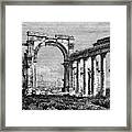 The Ruins Of Palmyra, Syria, 19th Framed Print