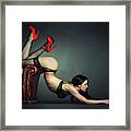 The Scorpion Queen Framed Print