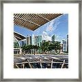 The Shoppes, Marina Bay Singapore Framed Print