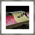 The Skateboarder Framed Print
