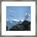 The Skys Farewell To Day Framed Print