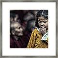The Song Of The Monks Framed Print
