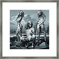 The Three Graces Gods And Heroes Series Framed Print