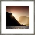 The Touch Framed Print