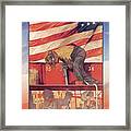 The Union Worker Framed Print