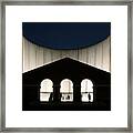 The Wall Of Water Framed Print