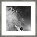 The Who Performing In Flint, Mi Framed Print
