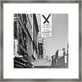 Theater District Framed Print