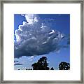 These Clouds 4 Framed Print