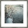 Thin Ice Framed Print