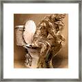 Thinker Framed Print