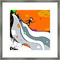 Thoughtful Jesters Framed Print