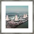 Three Mile Island Cooling Towers Framed Print