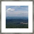 Thunder Ridge Overlook Panoramic Framed Print