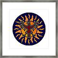 Thunderbird Sun Framed Print