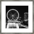 Tianjin Eye Ferris Wheel Framed Print