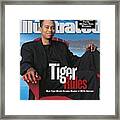 Tiger Woods, Golf Sports Illustrated Cover Framed Print