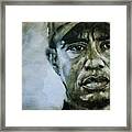 Tiger Woods - On The Road Again Framed Print