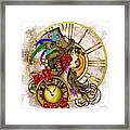 Time Lady Steampunk Framed Print