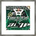 Time To Win Dale Earnhardt Jr. Has A New Car, 2008 Nascar Sports Illustrated Cover Framed Print