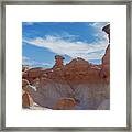 Toadstool Catching The Rays Framed Print