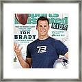 Tom Brady Sports Illustrated Cover Framed Print