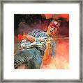 Tom Morello Guitarist Framed Print