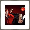 Tomato Ninja Framed Print