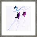 Toned View Of Two Young Women Framed Print