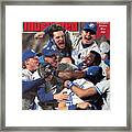Toronto Blue Jays Joe Carter, 1992 World Series Sports Illustrated Cover Framed Print