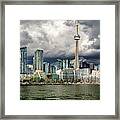 Toronto Skyline Framed Print