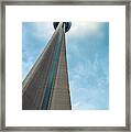 Toronto Tower Framed Print
