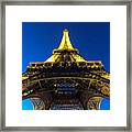 Tour Eiffel At Night - Paris - France Framed Print