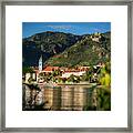Town Of Durnstein, Austria Framed Print