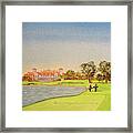 Tpc Sawgrass Golf Course 18th Hole Framed Print