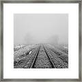 Tracks Framed Print