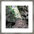 Trails Through The Valley Framed Print