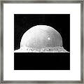 Trinity Nuclear Test Bomb Fireball - 1945 Framed Print