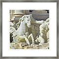 Triton And Steed Framed Print