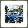 Triumph Tr6 Framed Print