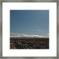 Turkish Landscapes With Snowy Mountains In The Background Framed Print