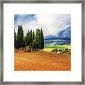 Tuscan Landscape Framed Print