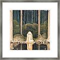 Tuvstarr Is Still Sitting There Wistfully Looking Into The Water - Digital Remastered Edition Framed Print